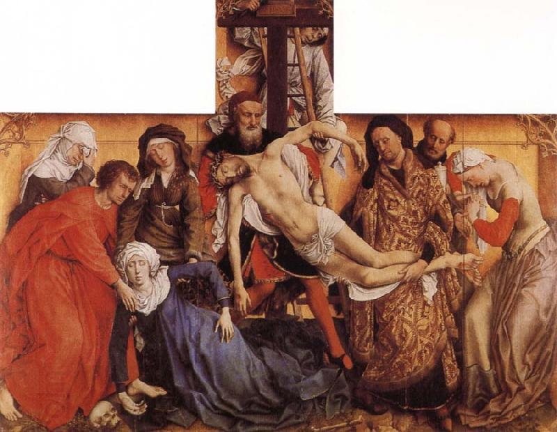 Rogier van der Weyden Descent from the Cross China oil painting art